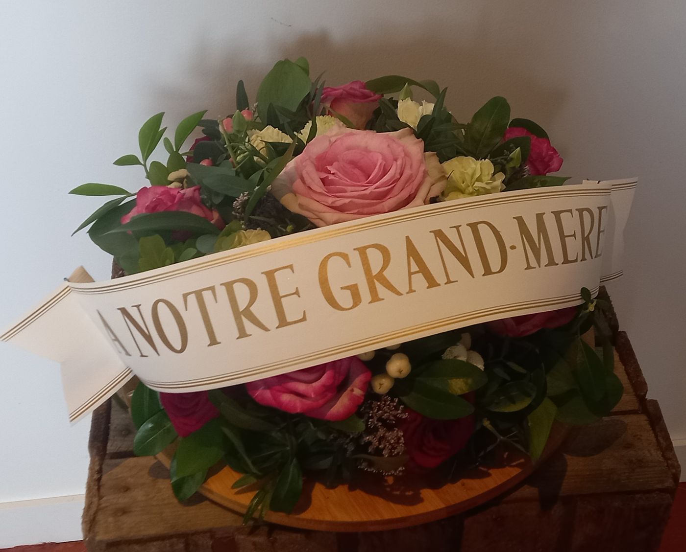 Hommage fleuri