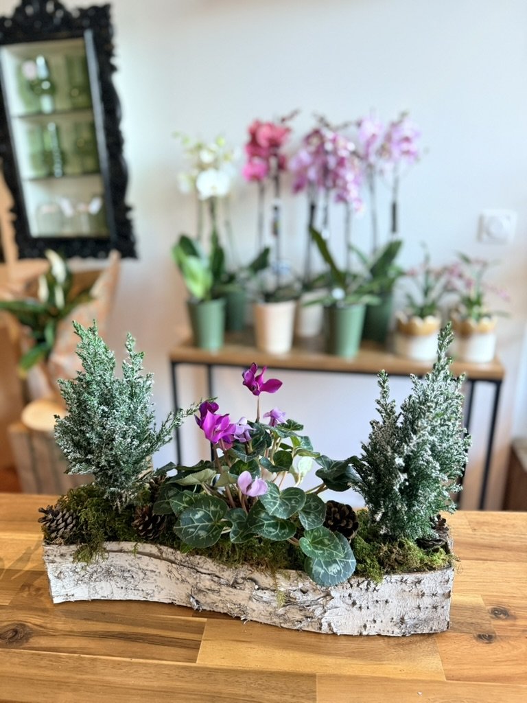 Intérieur de la boutique Fleurs & Terroir